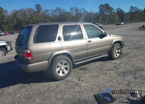 2002 Nissan Pathfinder Le из США, поврежденный, VIN JN8DR09X32W658312